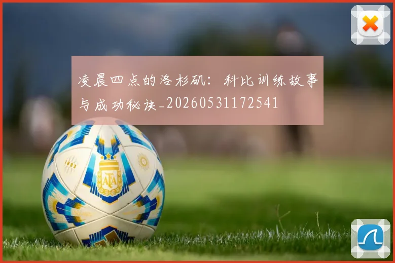 凌晨四点的洛杉矶：科比训练故事与成功秘诀_20260531172541